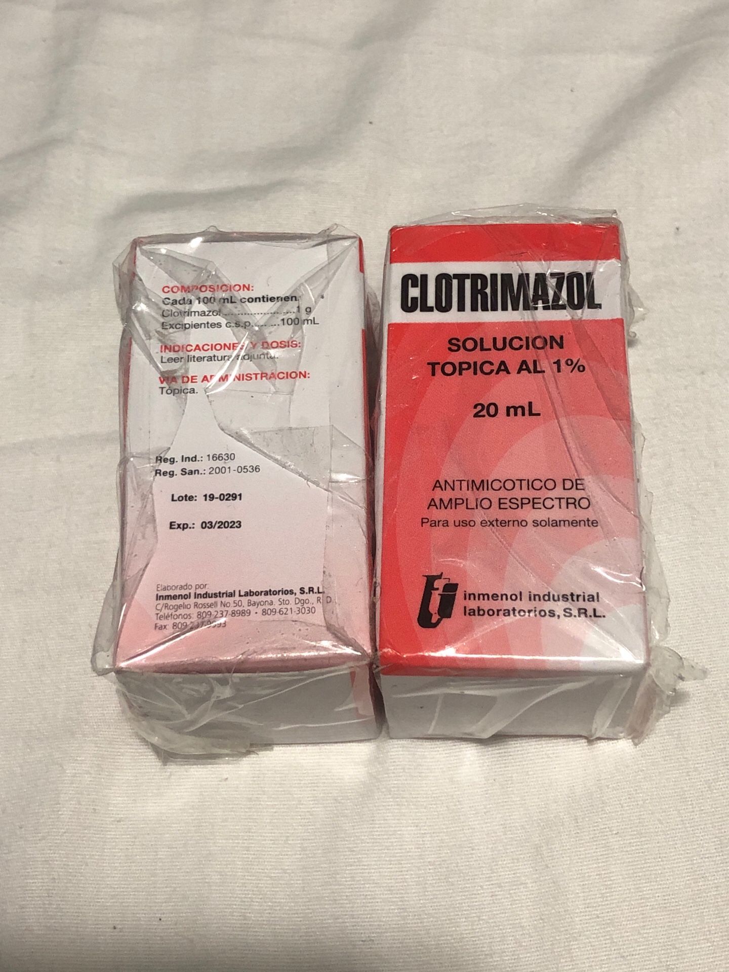 Clotrimazol antimicotico