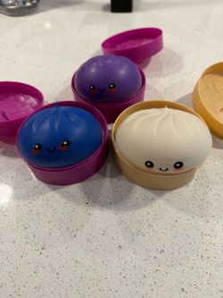 Galaxy and normal squishy dumplings