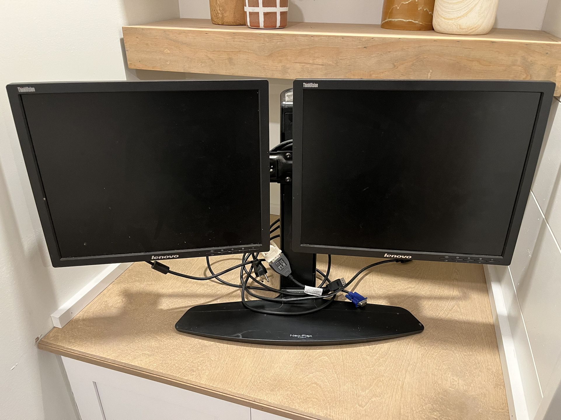 Dual Monitor Workstation 