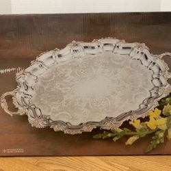 Silver Plated Serving Platter