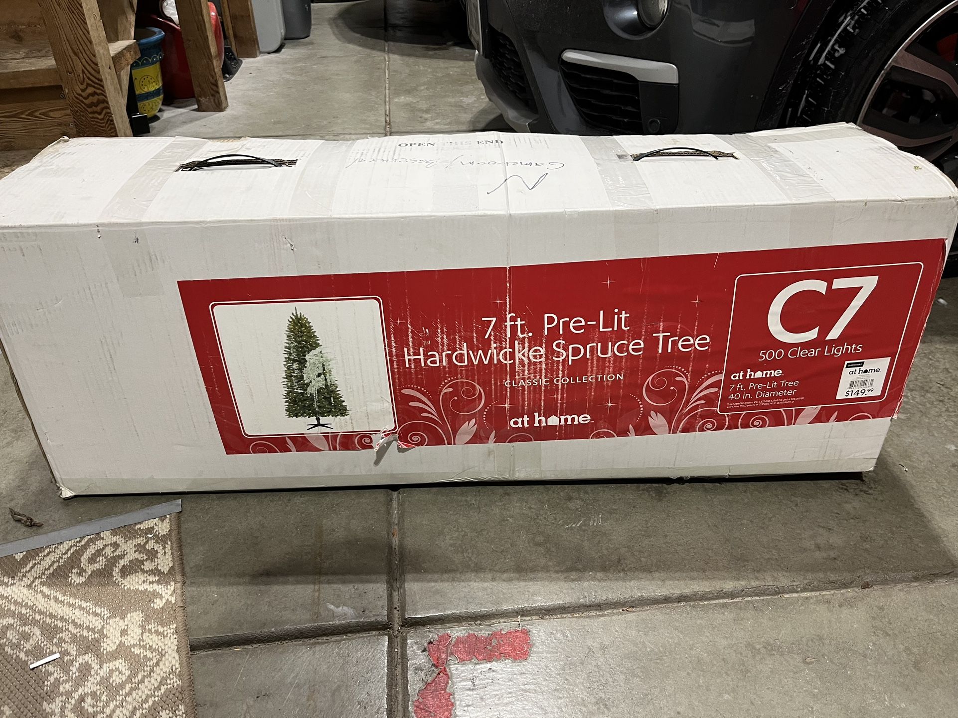 7 Ft Pre-light Christmas Tree 