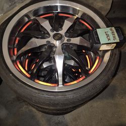 Rims and tires for Honda 