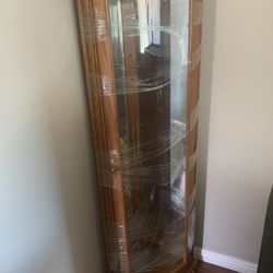Corner display cabinet