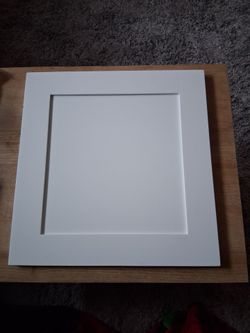 Cabinet White Checker Door