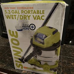 Sun Joe Portable Wet/dry Vacuum 