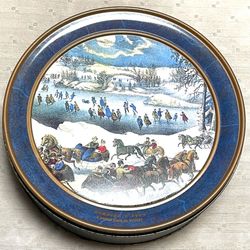 Currier and Ives Empty Container 