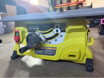 Ryobi table saw