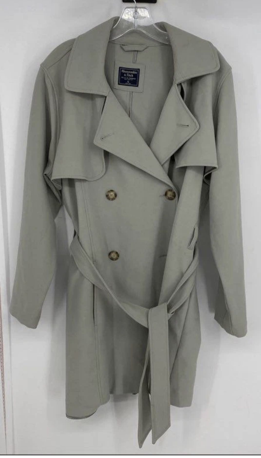 Abercrombie And Fitch Ladies Trenchcoat Size Xl