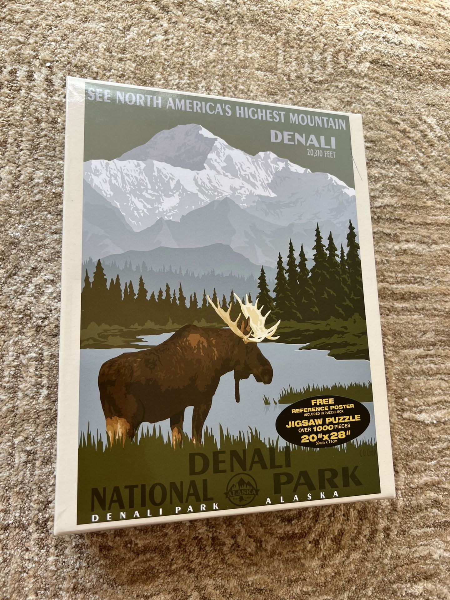 NEW Denali National Park Alaska puzzle