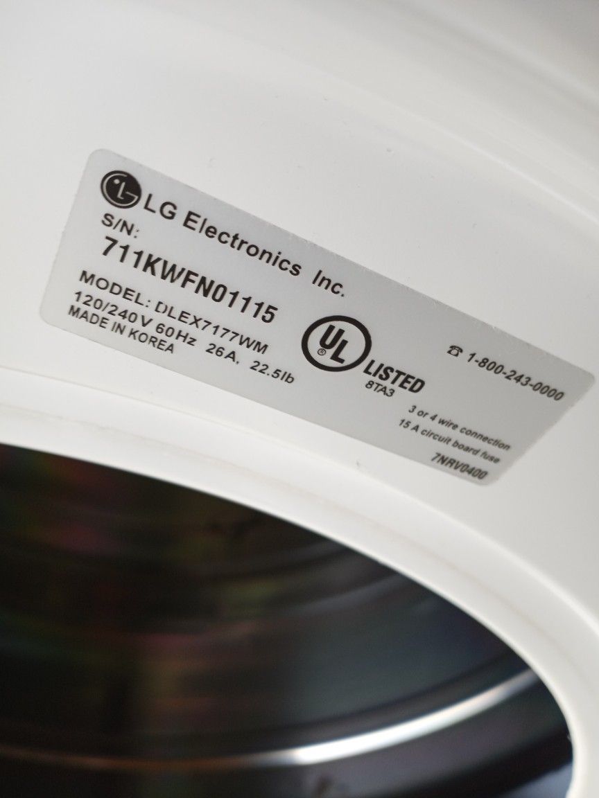 Washer And Dryer L G