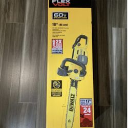 🔥GREAT DEAL🔥 DEWALT FLEXVOLT 60V MAX 18in. Brushless Cordless Battery Powered Chainsaw (Tool Only)