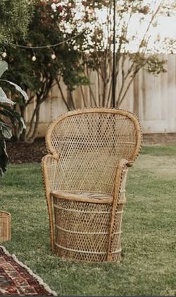 rattan chair