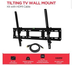 Tilting wall Mount 30-79" FREE DELIVERY ♦️FREE HDMI CABLE
