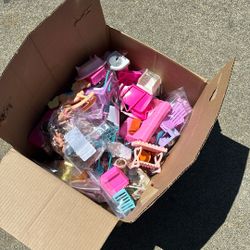 Lot Of Barbie Accessories House Beach Others