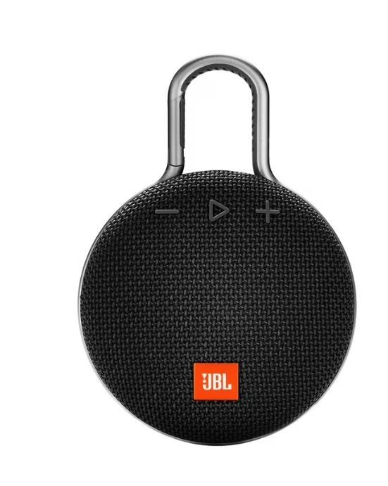 JBL Clip 3 Black Portable Bluetooth Speaker