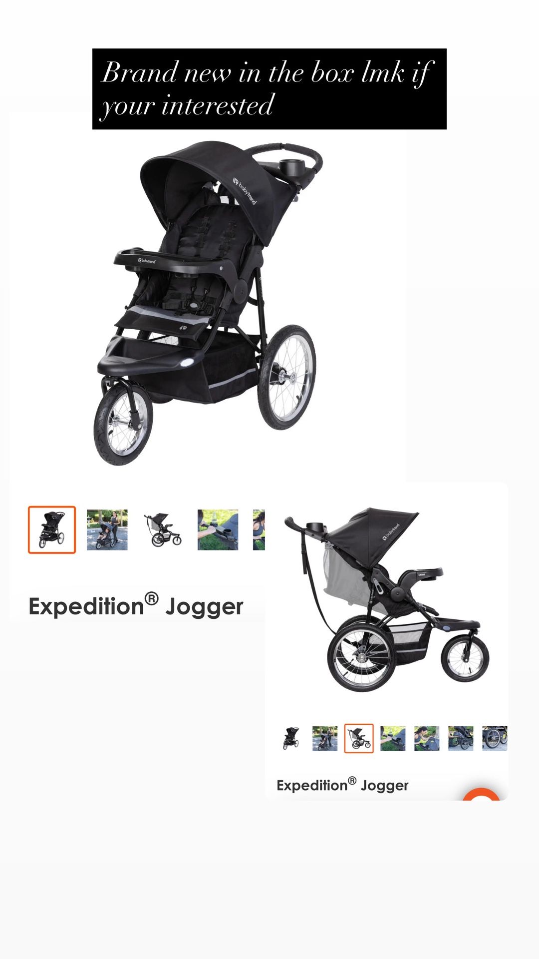 Jogger Stroller