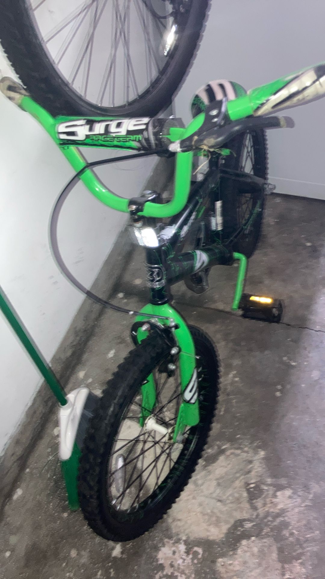 Green Bicycle For Kids
