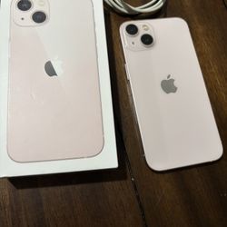 iPhone 13 Pink Any Carrier With  Original Charger 