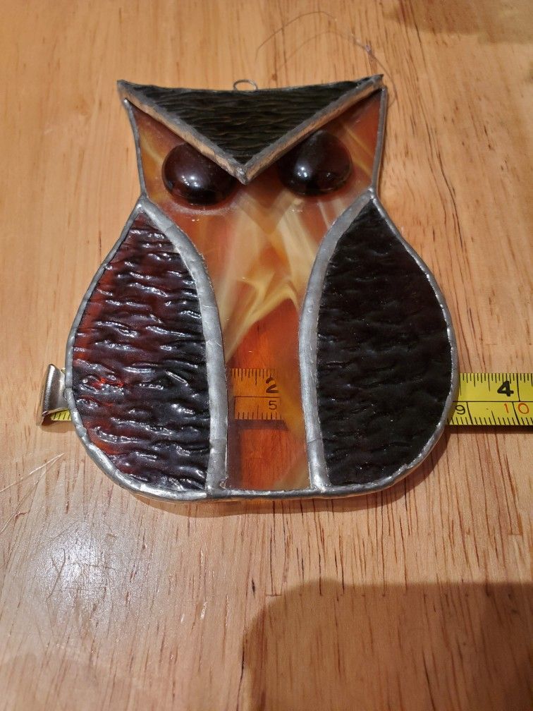 Vintage Stained Glass Owl Suncatcher for Sale in Yuma, AZ OfferUp
