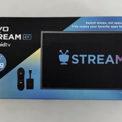 TiVo Stream 4K Media Streamer - Android TV Black