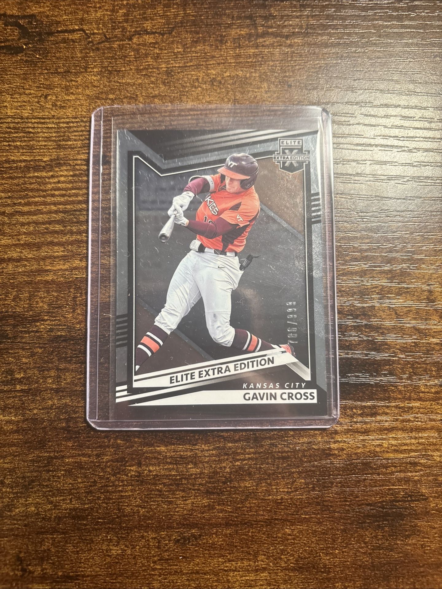 2022 Panini Elite Extra Edition Gavin Cross #9 786/999 (RC)