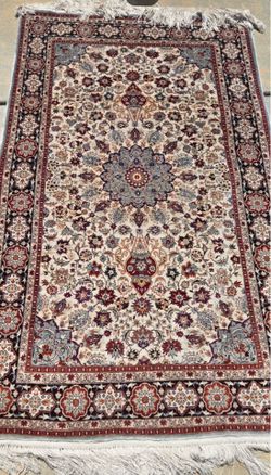 Persian rug silk
