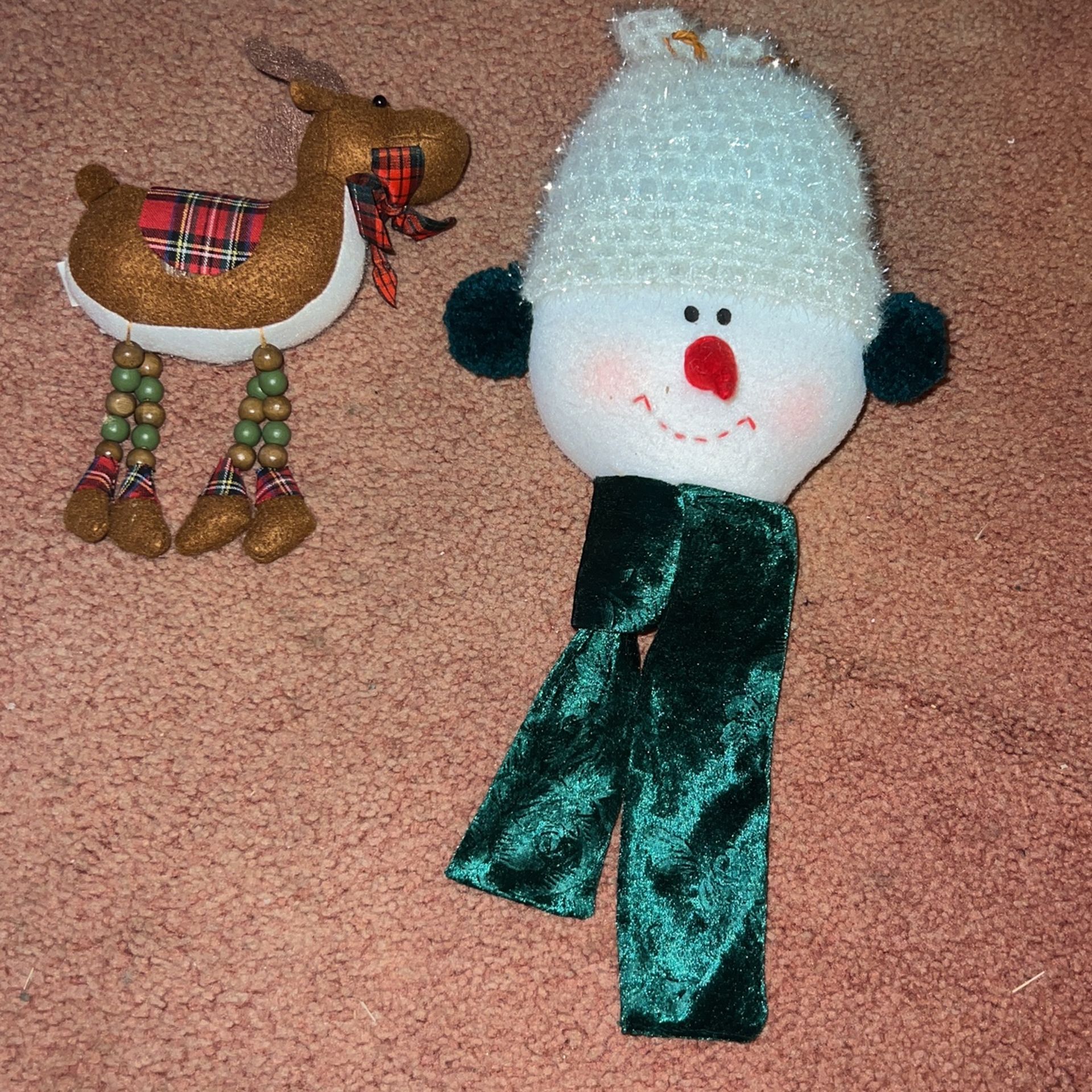 Reindeer And Snowman