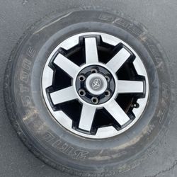 1 Only - 265/70r17 6x5.5 6x139.7 Stock Tacoma Tundra 4Runner Yukon Tahoe Wheel Rim Tire!!!!
