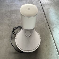 ECOVACS Robotics - DEEBOT T9+ Robot Vacuum and Mop - WHITE