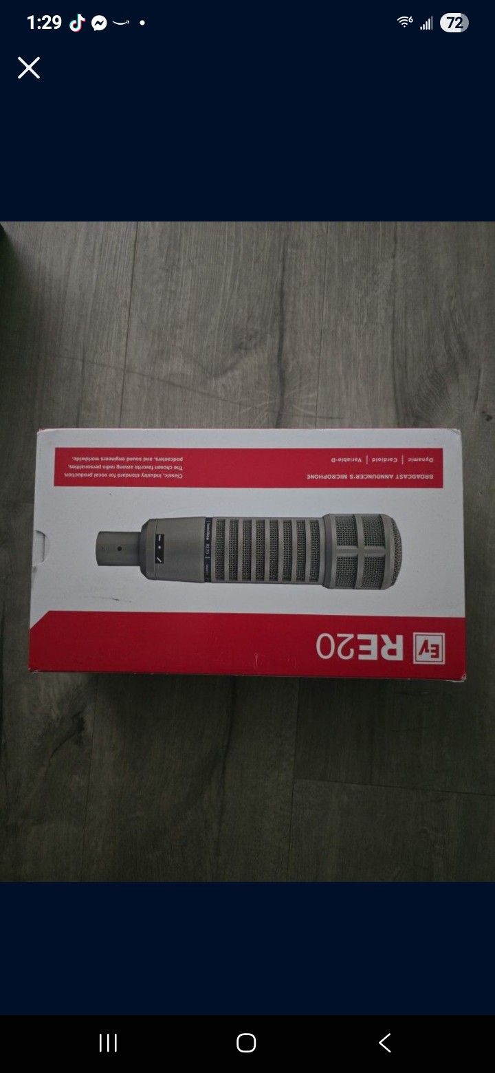 RE-20 Electro Voice Microphone