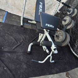 Brand New Home-Gym Bench&Rack, Weights, Barbell, E.t.c...