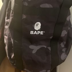 Brand New Bape Bag And Catalog 
