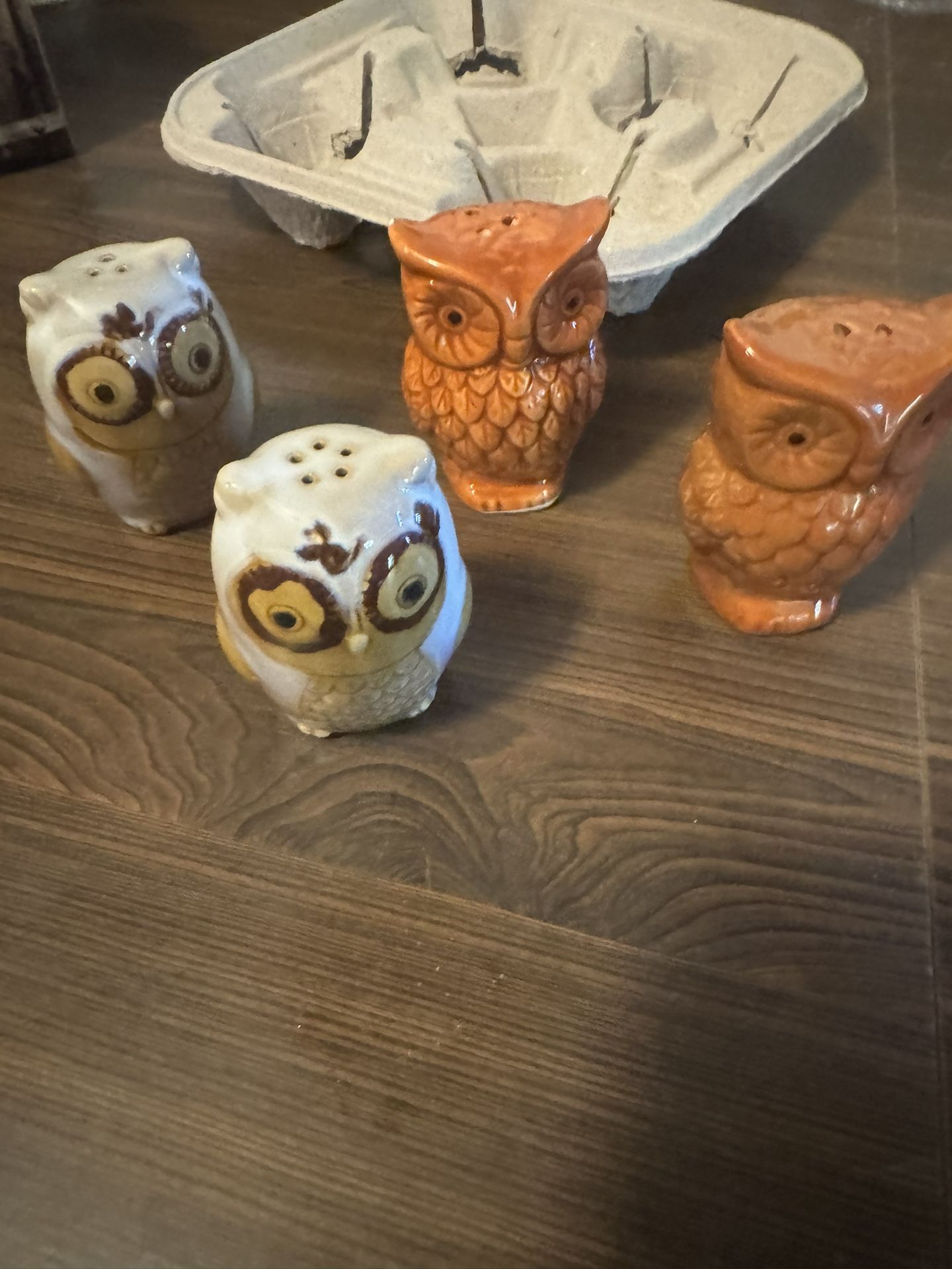 Owl Salt And Pepper Shakers