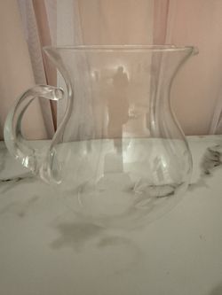 Princess House Crystal Heritage Mini Pitcher