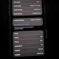 Apple iPhone 17 Pro Max 1TB UNLOCKED 