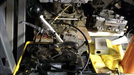 Hurst ratchet shifter