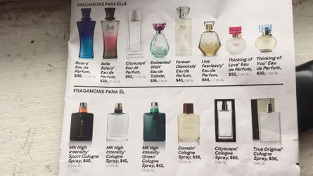 Perfumes para mujer