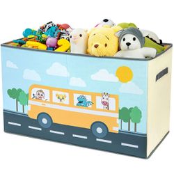 New packed Large Kids Toy Chest Box, Nursery Bins & Boxes, Dog Toy Box, Toy Storage Organizer 26"12.6"15.7"