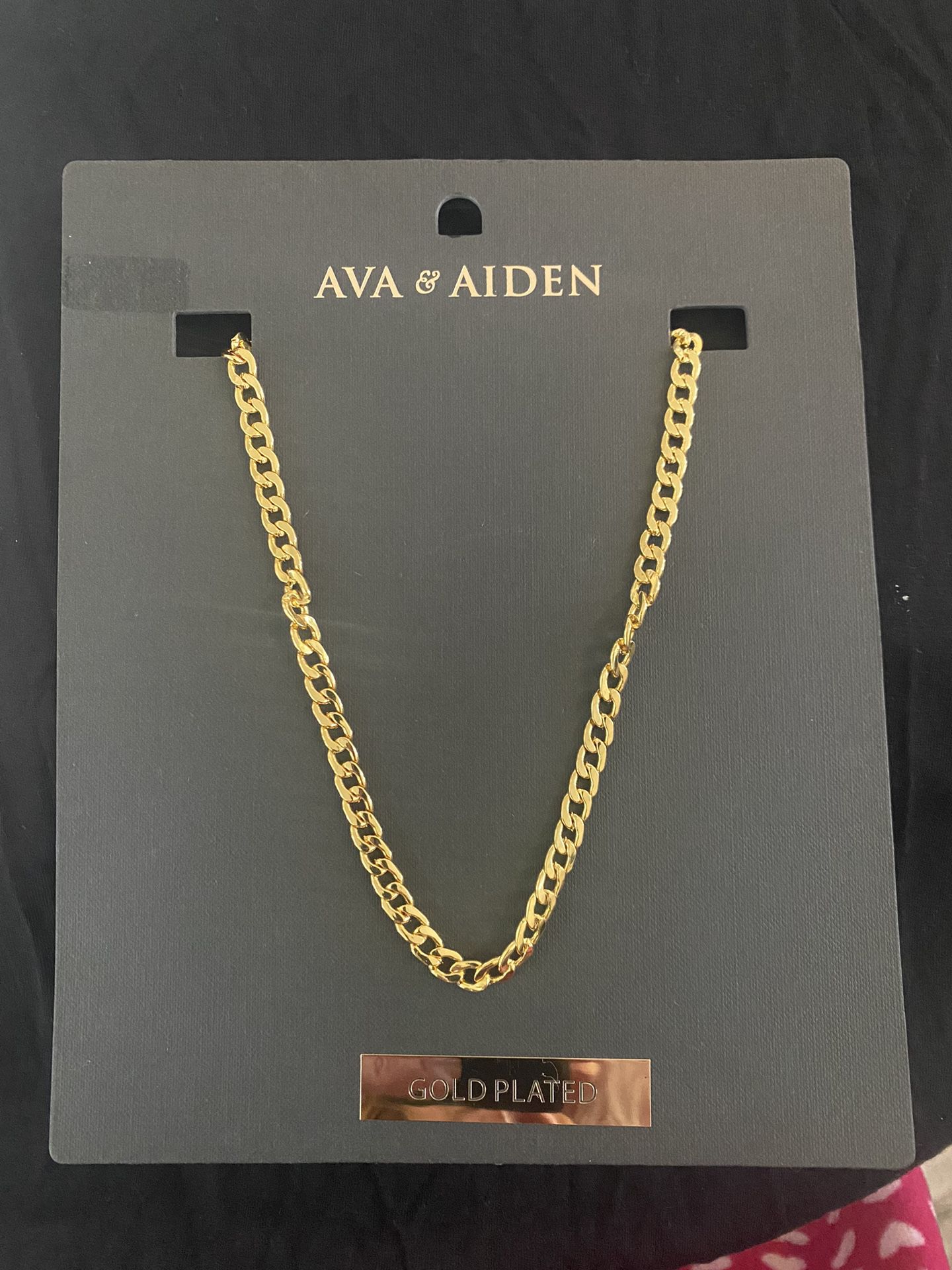 NEW Ava & Aiden Gold Plated Chain