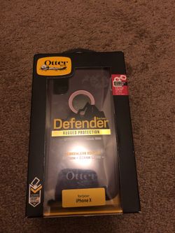 Otter defender new in box never open it’s for iPhone X