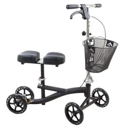 Knee Scooter Walker with Basket