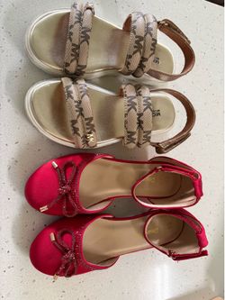 3 pairs of super cute girls size 13 shoes