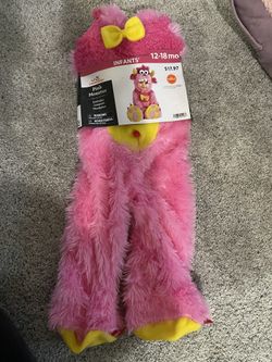 Baby Pink Monster Costume