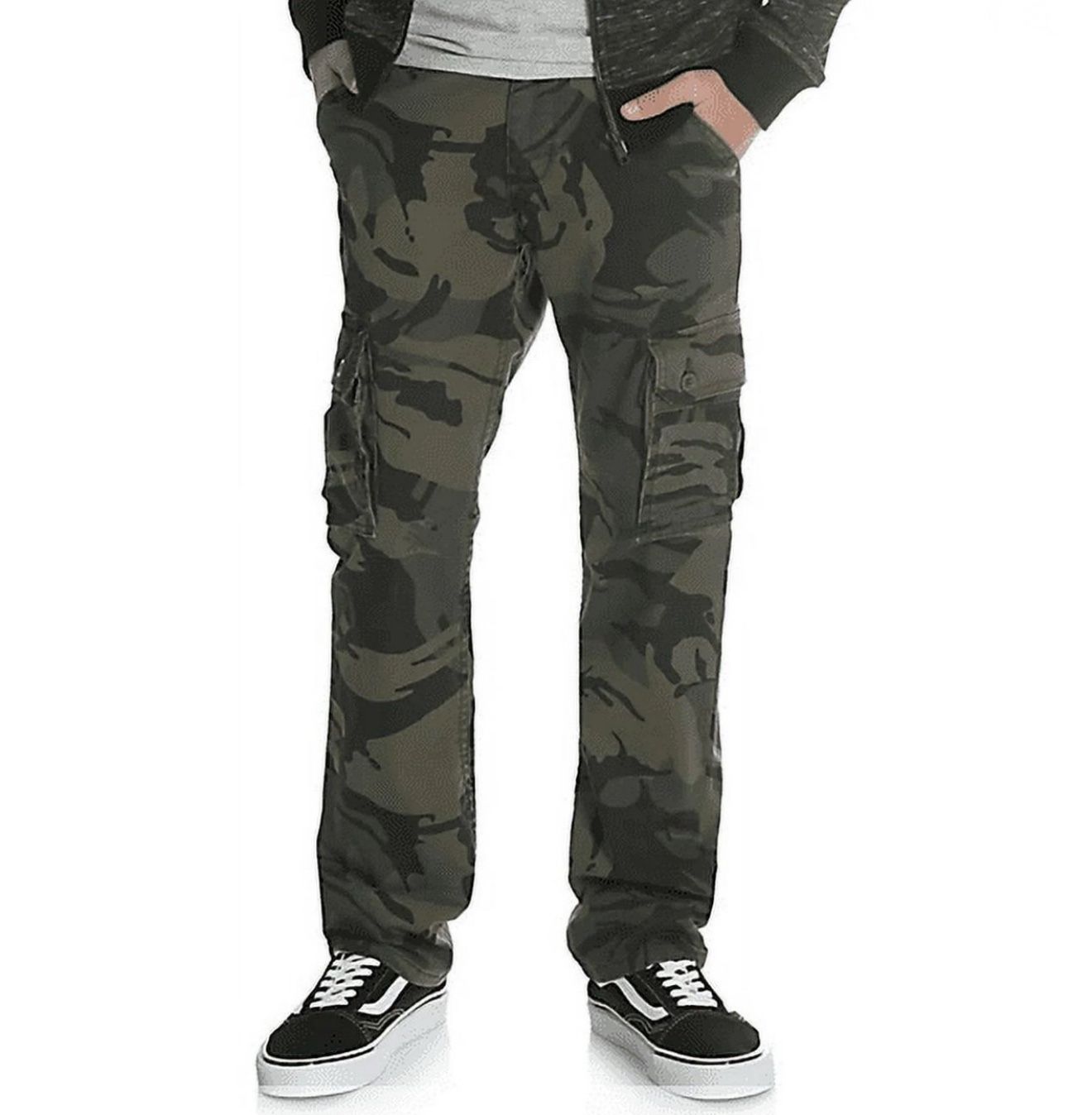 Wrangler Boy’s Camo Cargo Pants