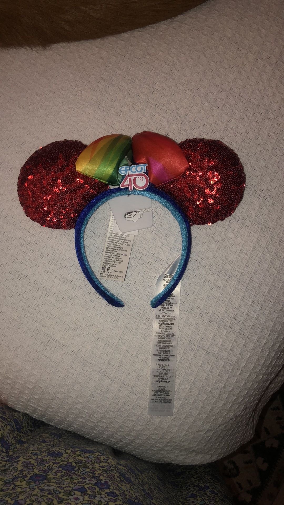 NWT - Disney’s Epcot 40th Anniversary Ears