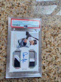 2017 Aaron judge dual rookie patch