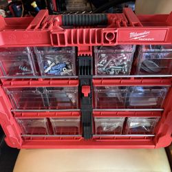 Milwaukee Pack out Clear Drawers