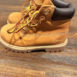 2 Pairs Kids Size 9 Timberland Boots 