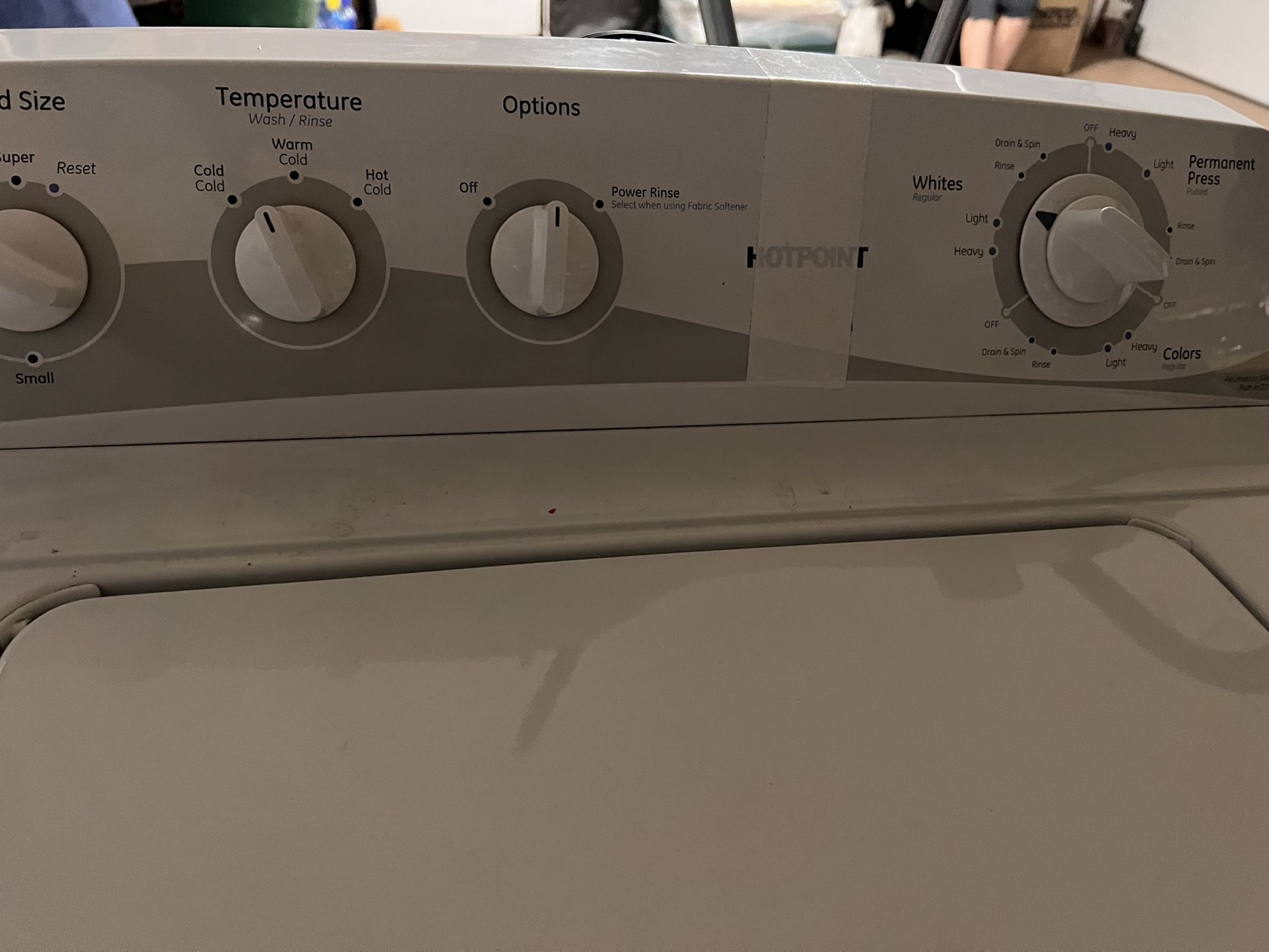 hotpoint washer htwp1400f1ww