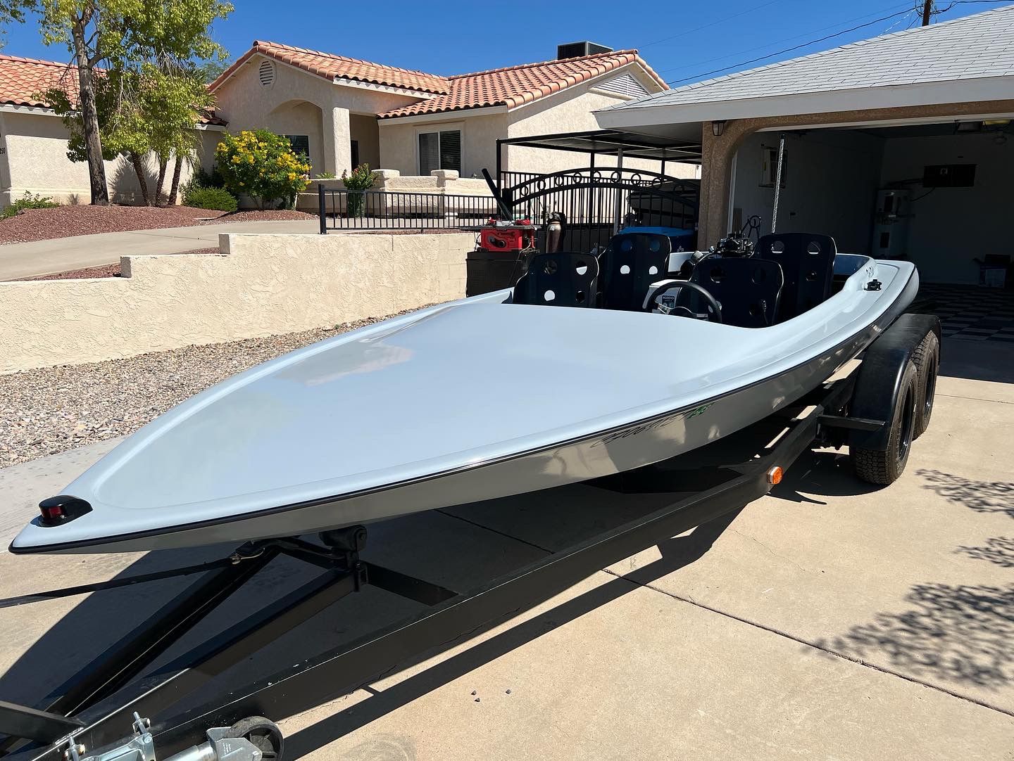 1972 Kona Jet Boat 455 Place Diverter 18’